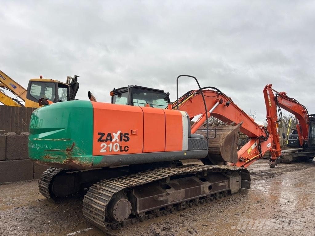 Hitachi zx210 Rupsgraafmachines