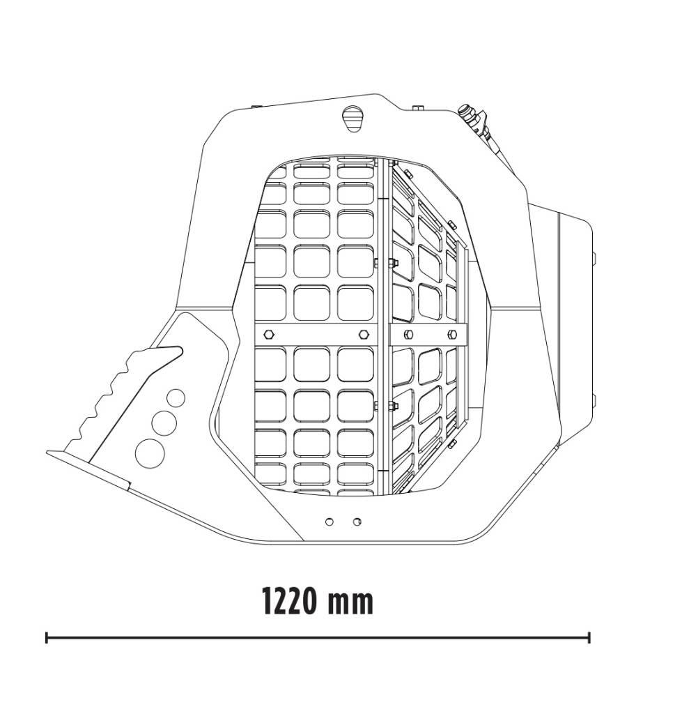 MB Crusher MB-S10 Puinbakken