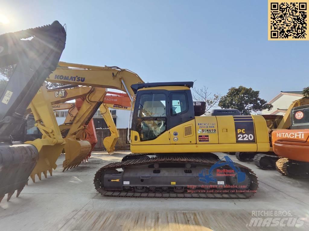 Komatsu PC 220-7 Rupsgraafmachines