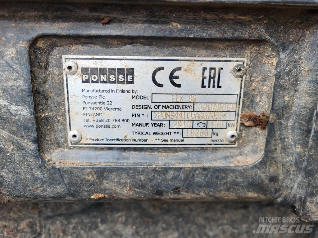 Ponsse Elk Forwarders