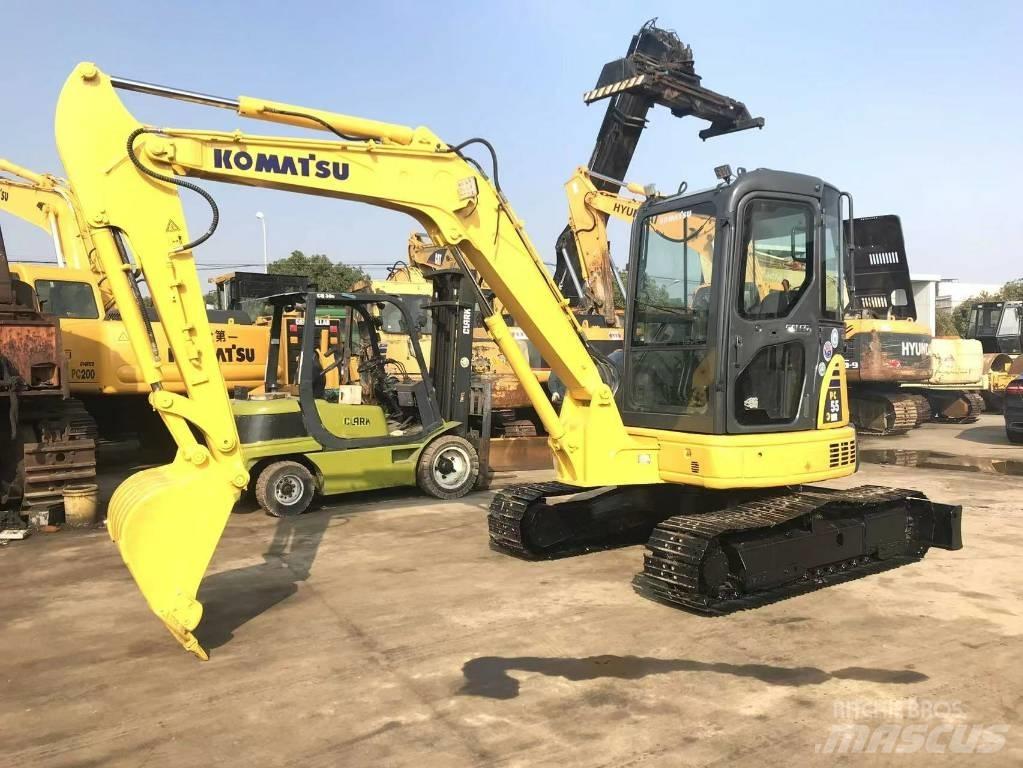 Komatsu PC 55 Rupsgraafmachines