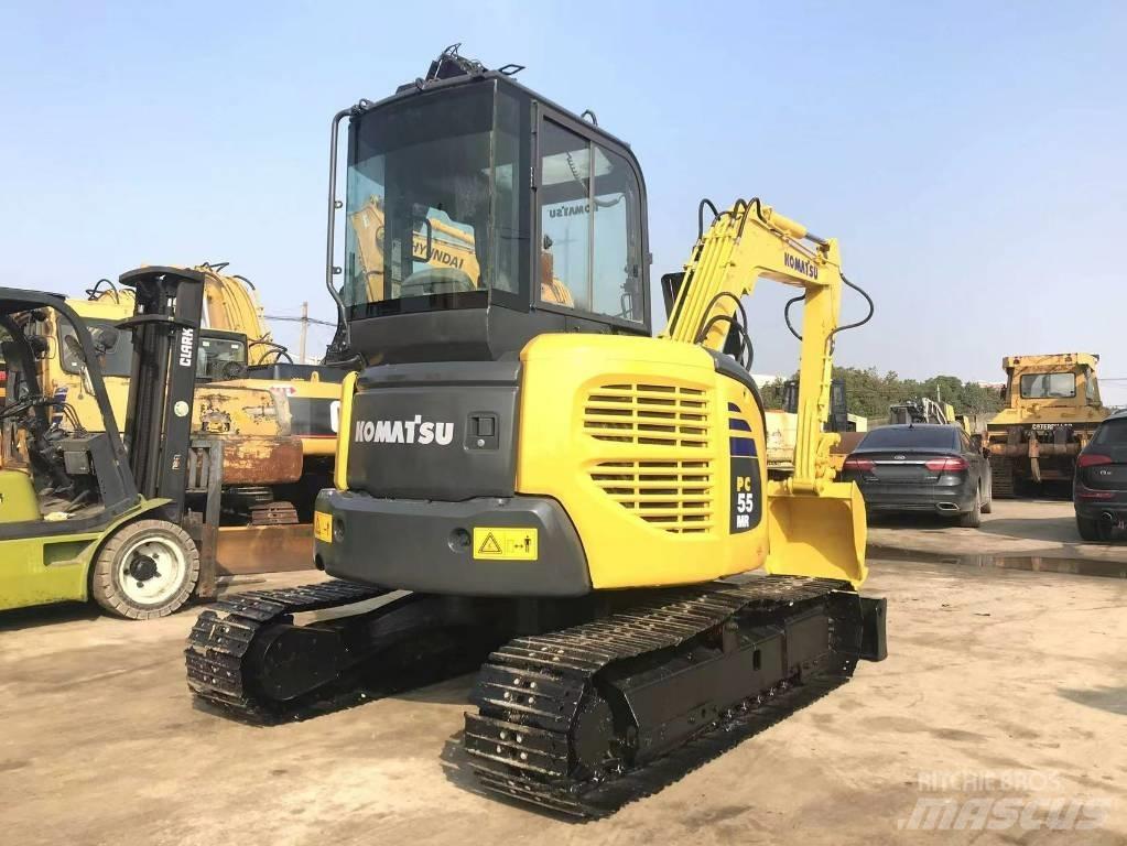 Komatsu PC 55 Rupsgraafmachines