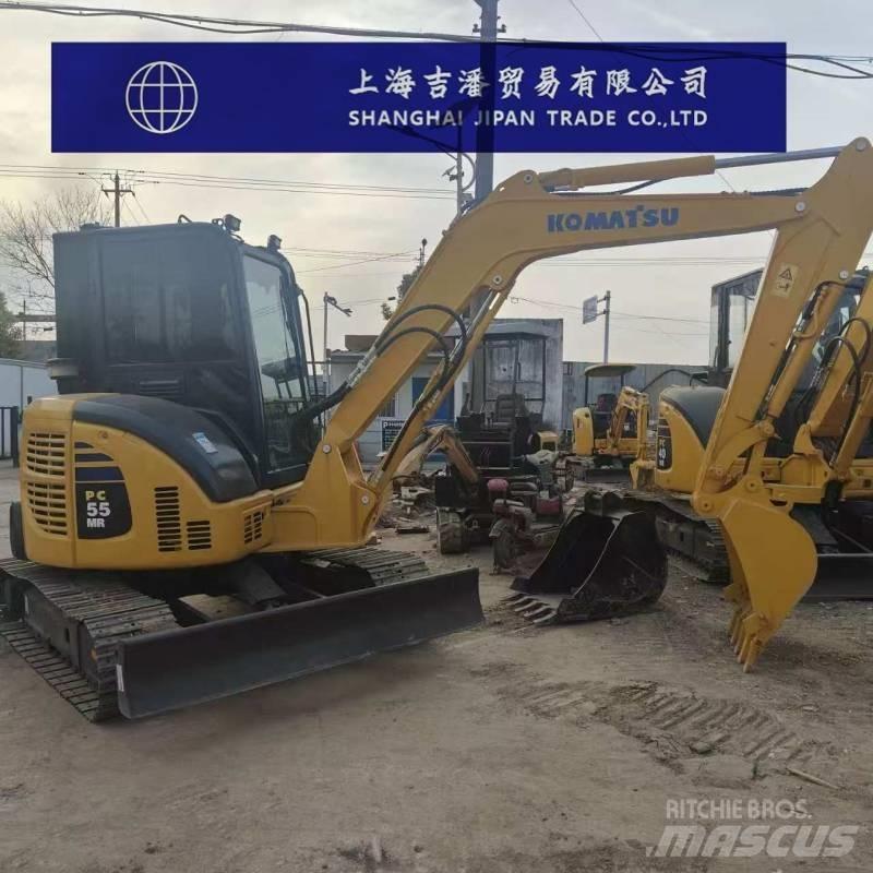 Komatsu PC 55 Rupsgraafmachines