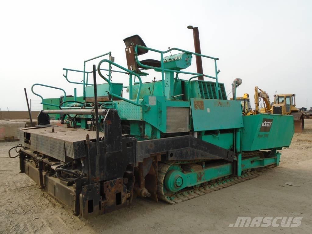 Vögele Super 2000 Asfaltafwerkmachines