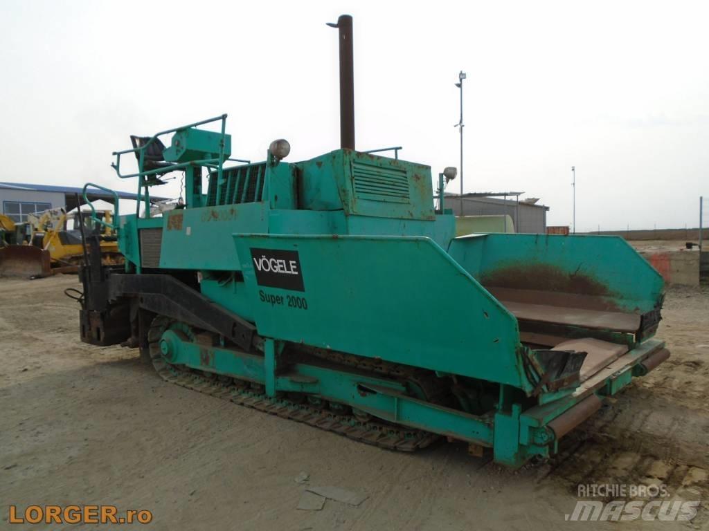 Vögele Super 2000 Asfaltafwerkmachines