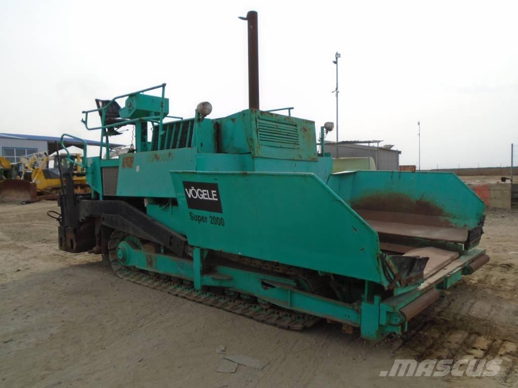 Vögele Super 2000 Asfaltafwerkmachines