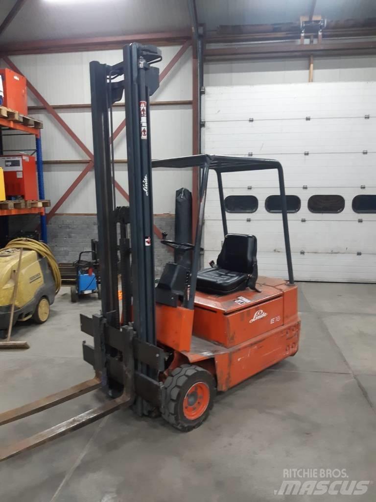 Linde E 16 Elektrische heftrucks