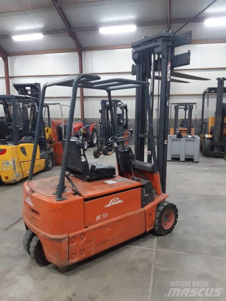 Linde E 16 Elektrische heftrucks