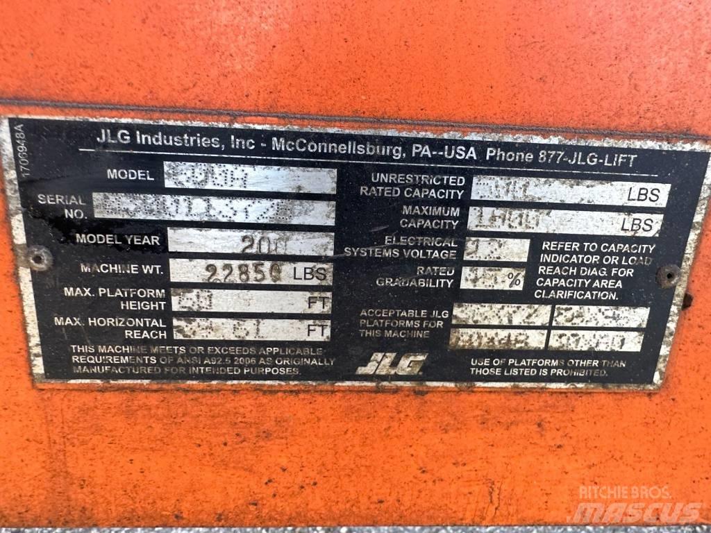 JLG 600A Knikarmhoogwerkers