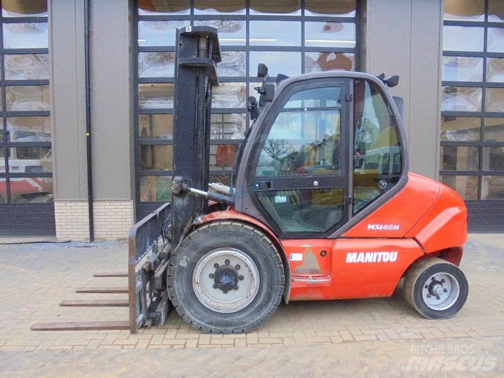 Manitou MSI 40 Vorkheftruck voor zwaar terrein