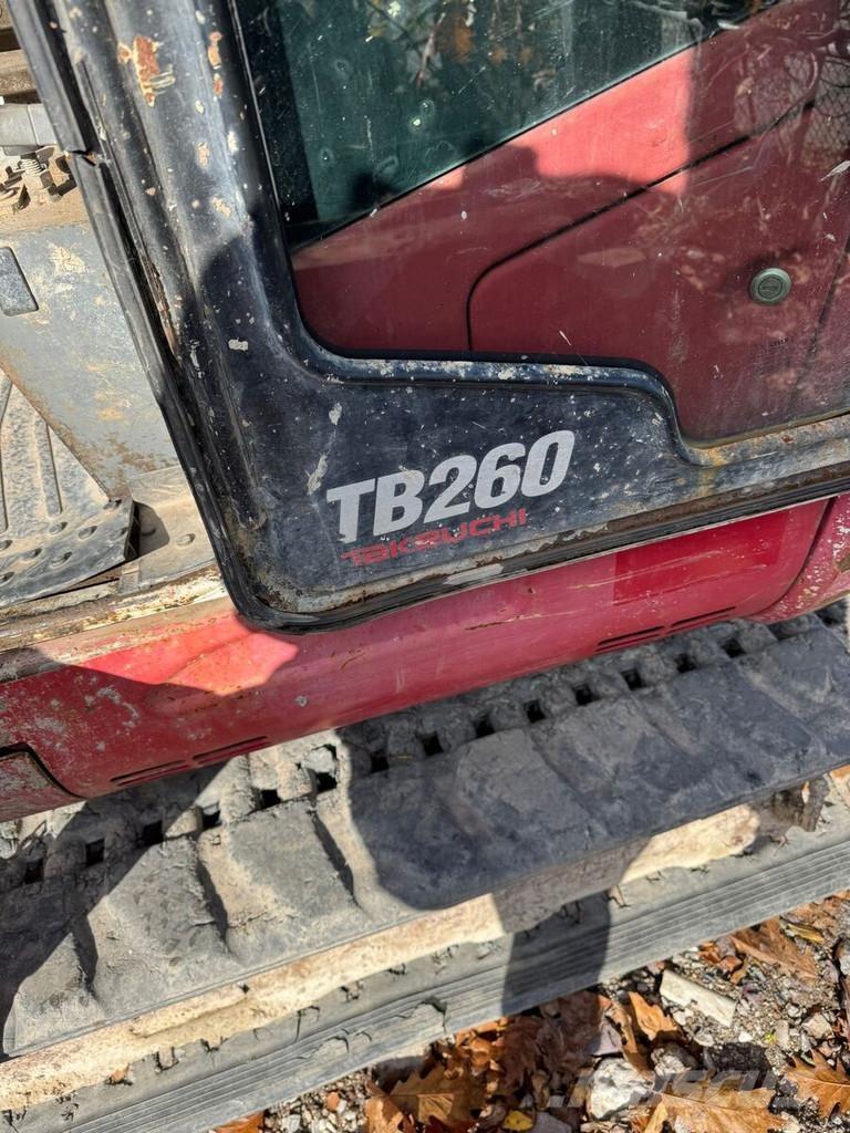 Takeuchi TB260 Minigraafmachines < 7t