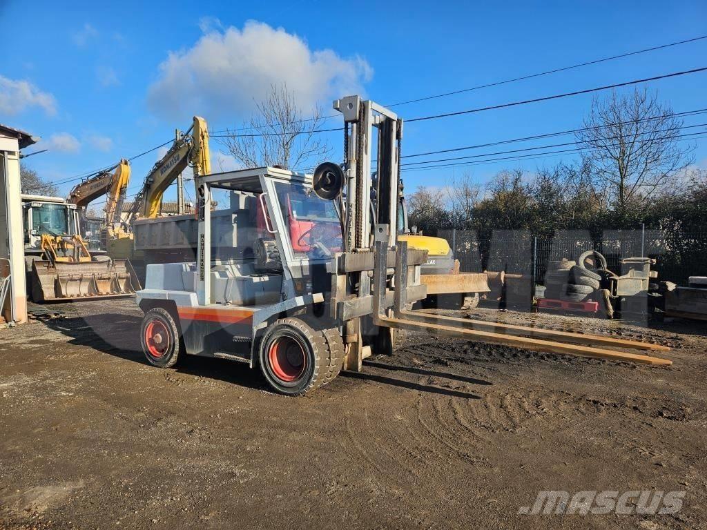 Fiat DL80C Reachtruck voor hoog niveau