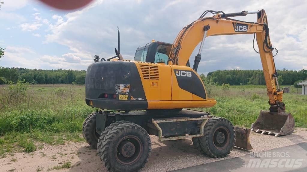 JCB JS 145 W Wielgraafmachines