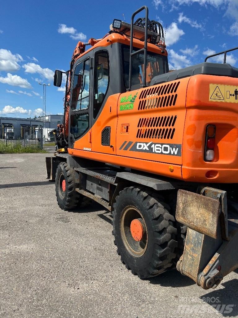 Doosan DX 160 W-3 Wielgraafmachines