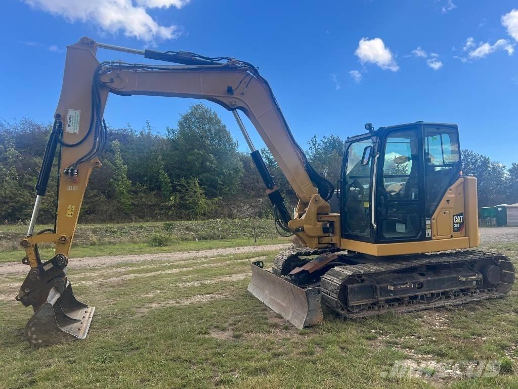 CAT 308 Rupsgraafmachines