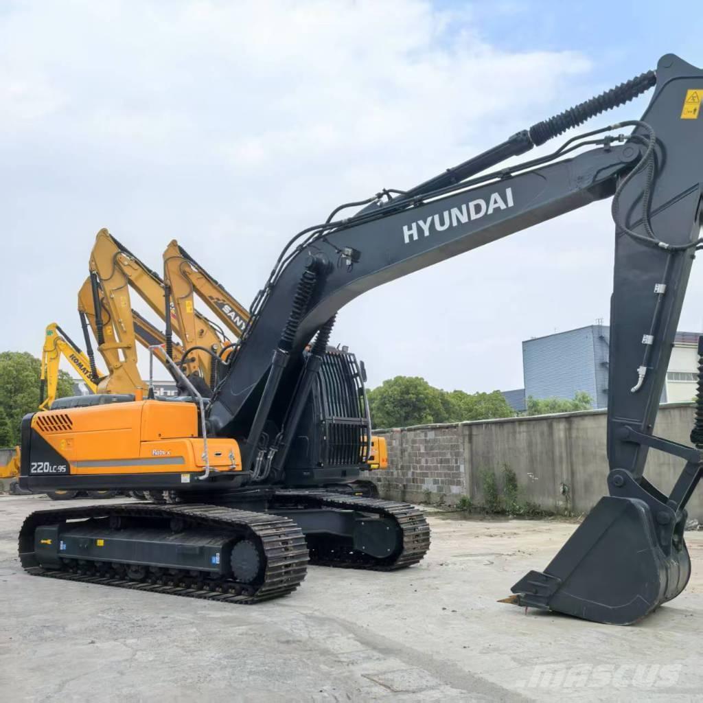Hyundai r220lc-9s Midigraafmachines 7t - 12t