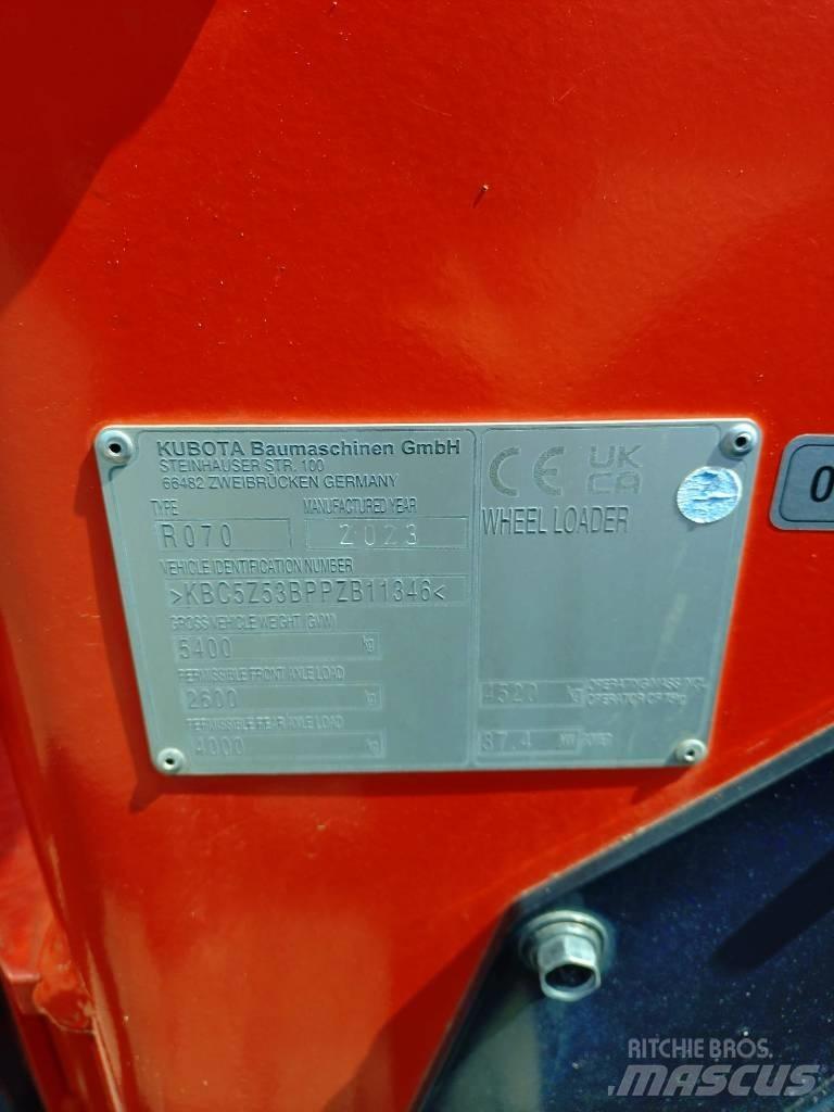 Kubota R 070 Wielladers
