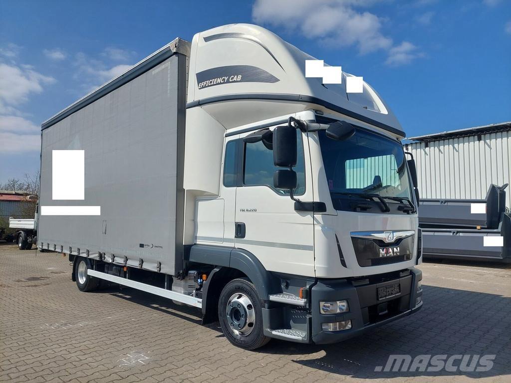 MAN TGL 8.220 Schuifzeilopbouw