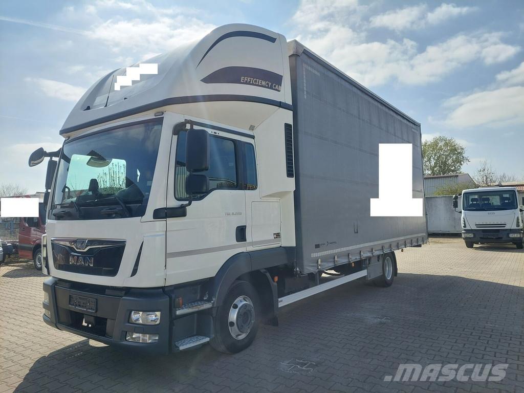 MAN TGL 8.220 Schuifzeilopbouw