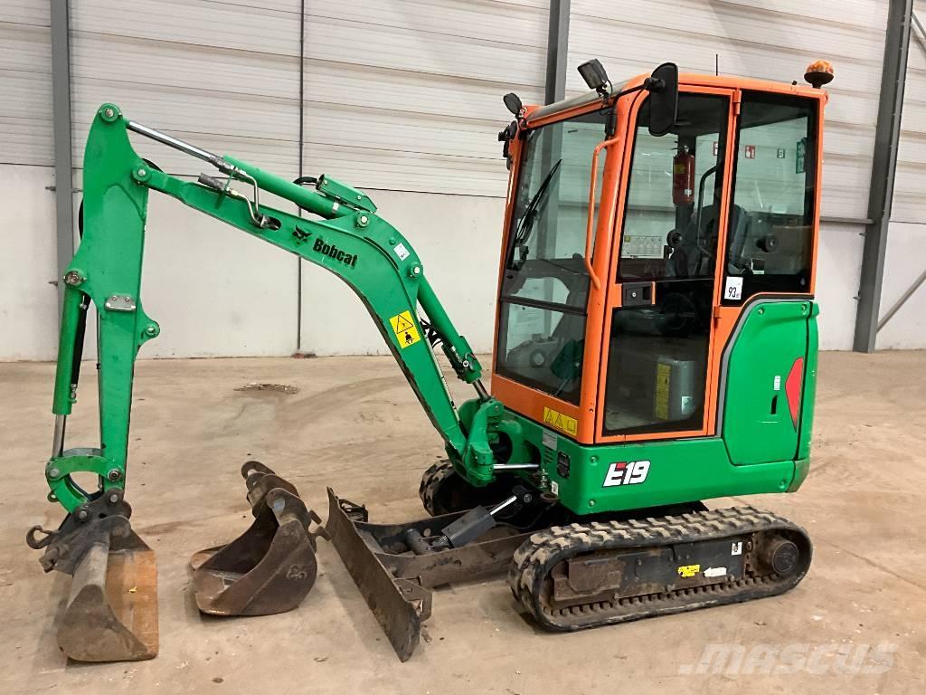 Bobcat E 19 Minigraafmachines < 7t