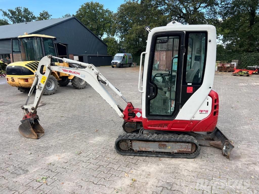 Takeuchi TB 216 Minigraafmachines < 7t