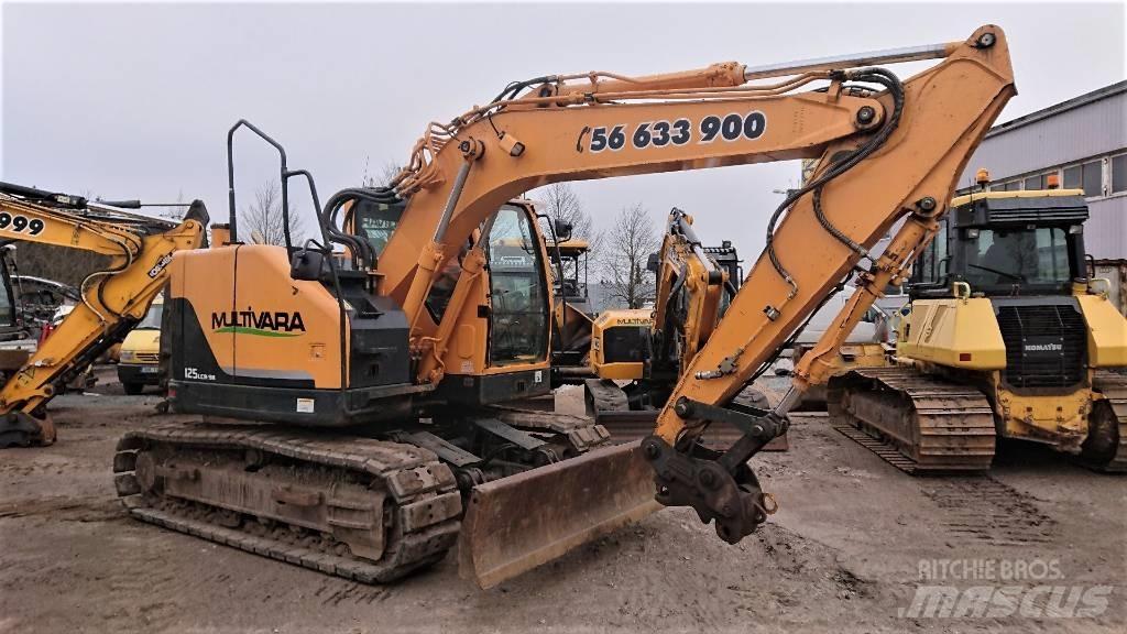 Hyundai R125 Rupsgraafmachines