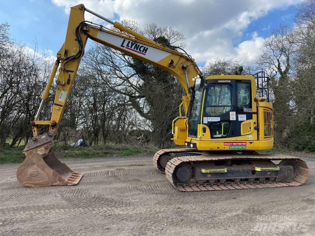 Komatsu PC 138 Rupsgraafmachines