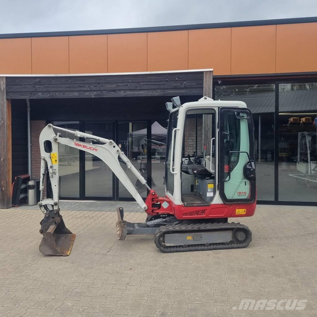 Takeuchi TB 216 Minigraafmachines < 7t