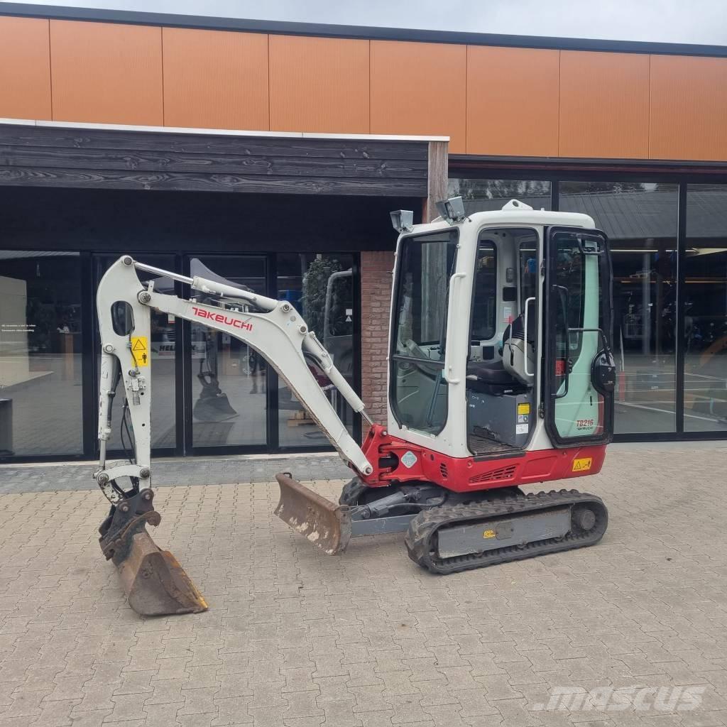 Takeuchi TB 216 Minigraafmachines < 7t