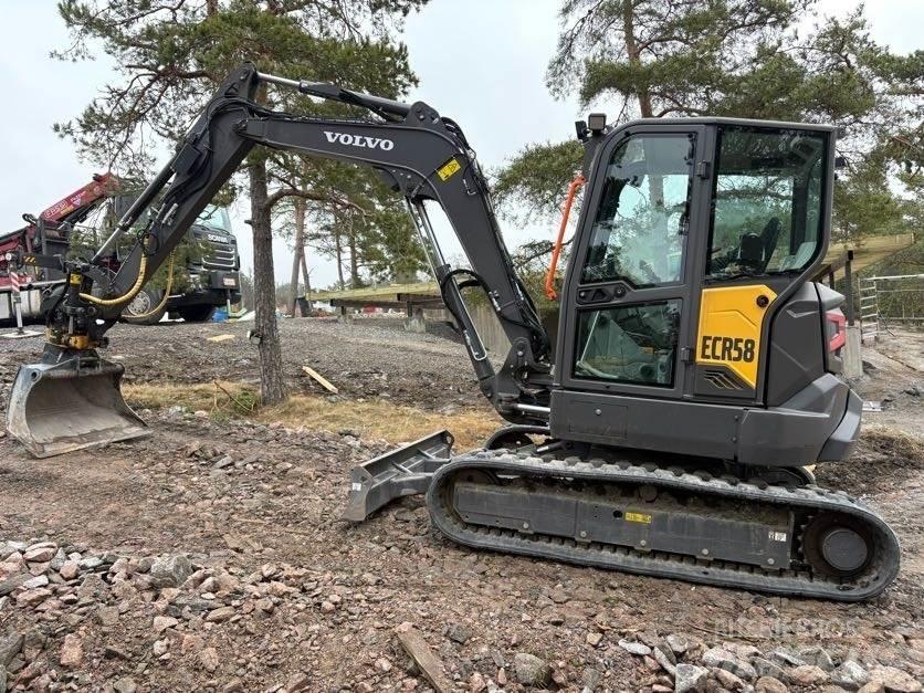 Volvo ECR58F Minigraafmachines < 7t