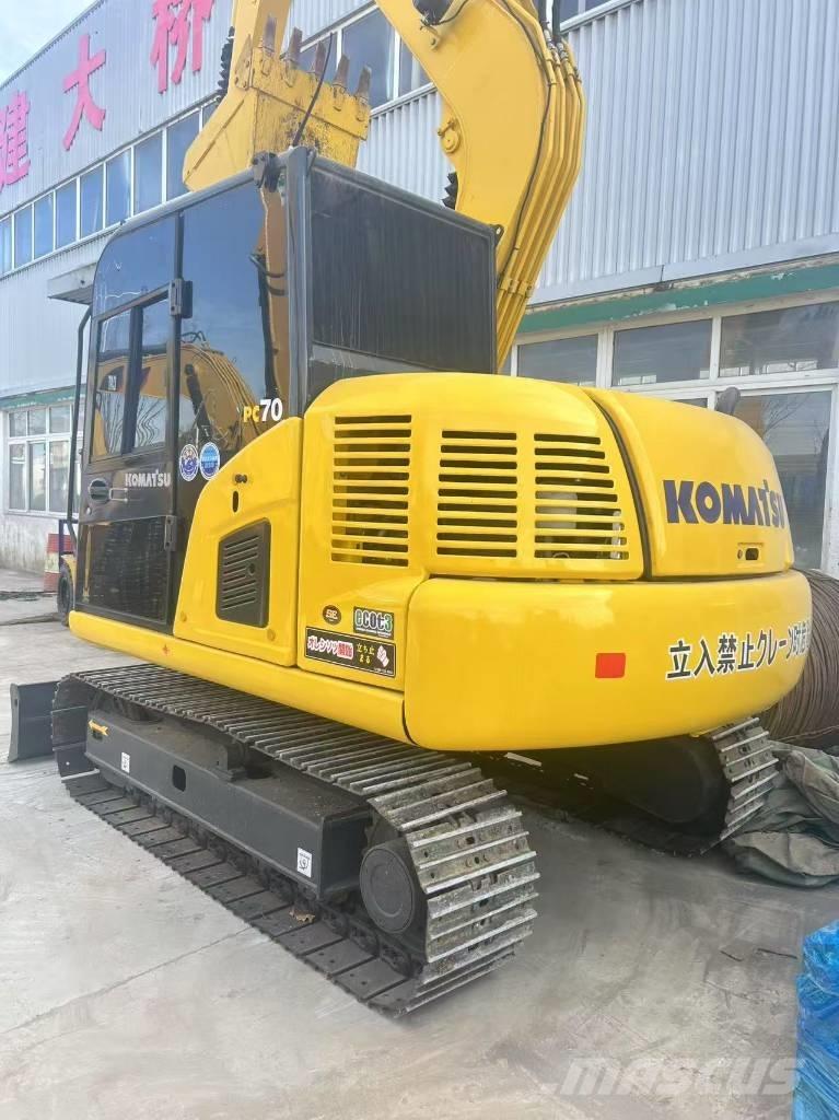 Komatsu PC 70 Rupsgraafmachines