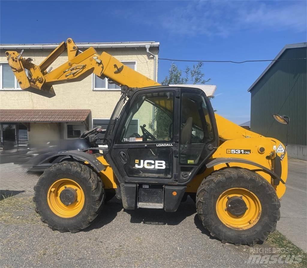 JCB 531-70 Verreikers voor landbouw