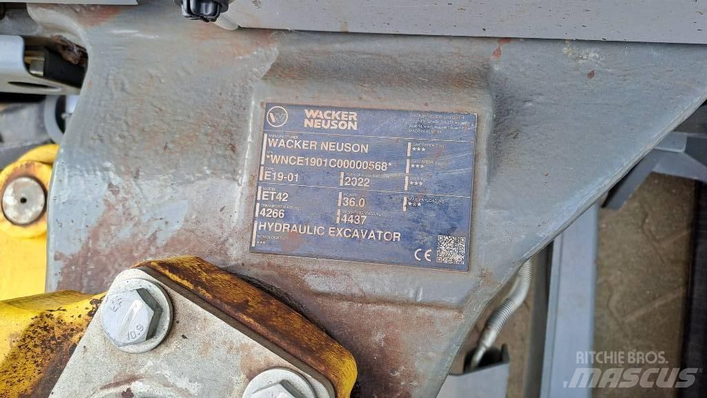 Wacker Neuson ET42 Rupsgraafmachines