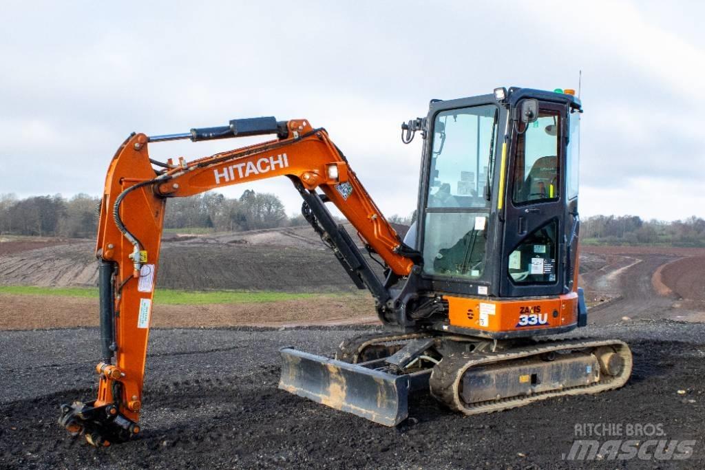 Hitachi ZX33U-6 Minigraafmachines < 7t