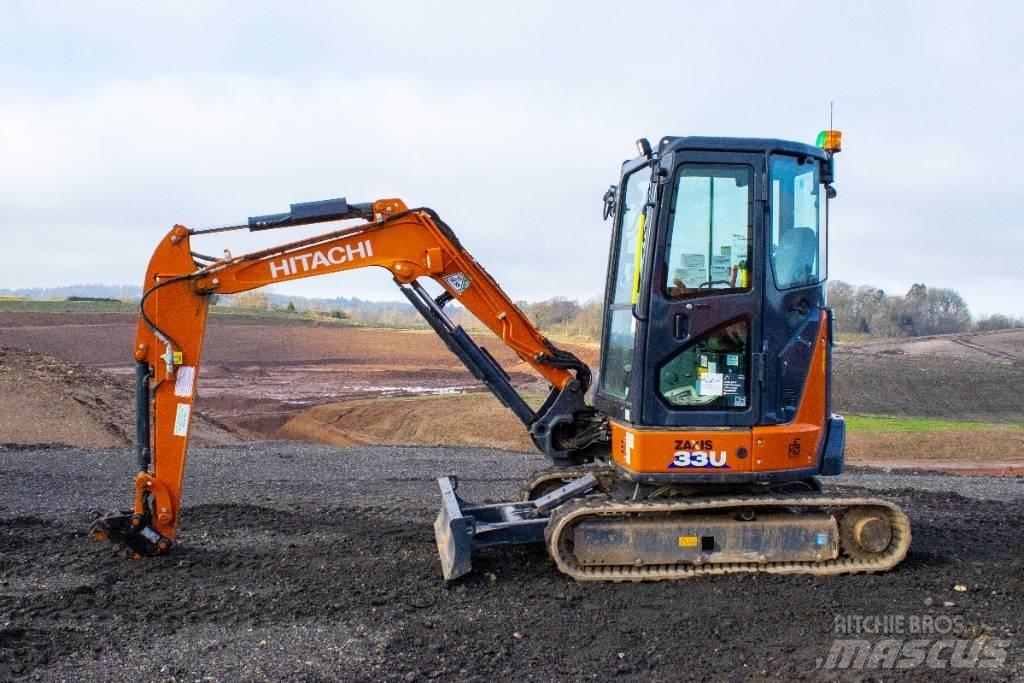 Hitachi ZX33U-6 Minigraafmachines < 7t