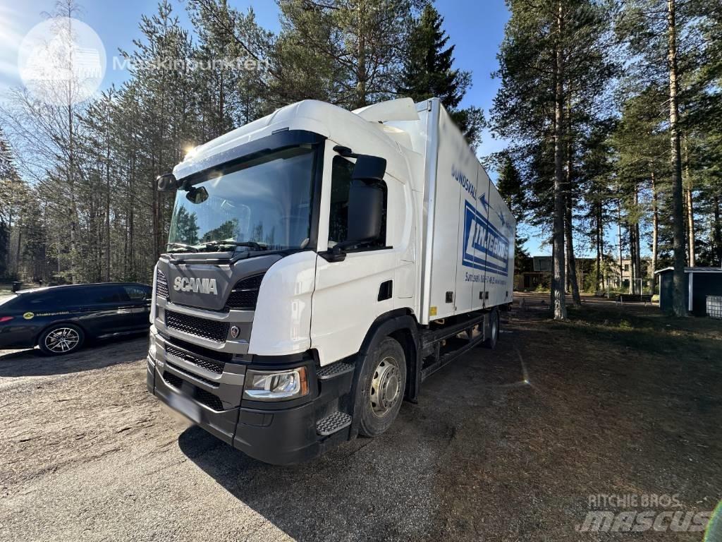 Scania P 250 Bakwagens met gesloten opbouw