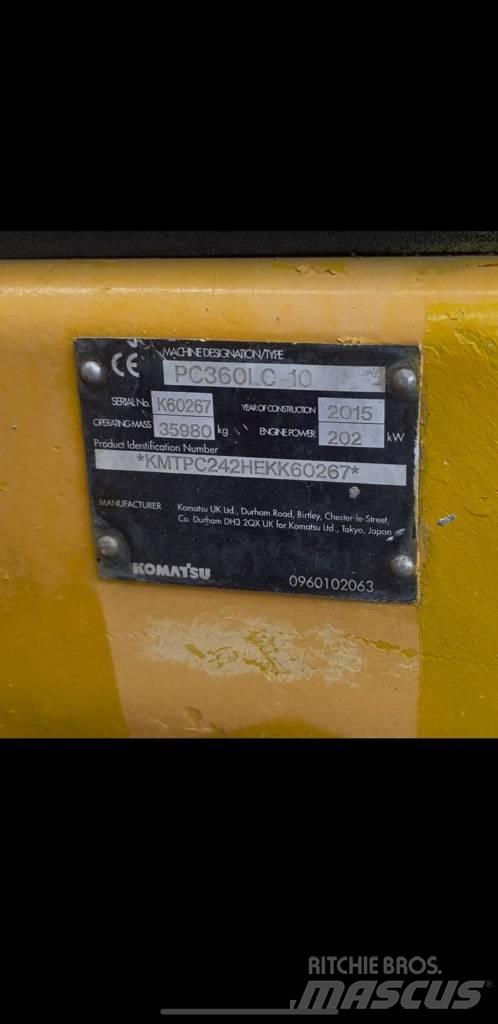 Komatsu PC360LC-10 Rupsgraafmachines