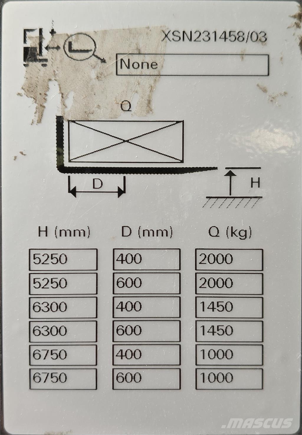 Atlet XSN160 Zelfrijdende stapelaars