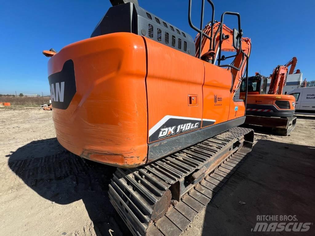 Doosan DX140LC-7 Rupsgraafmachines