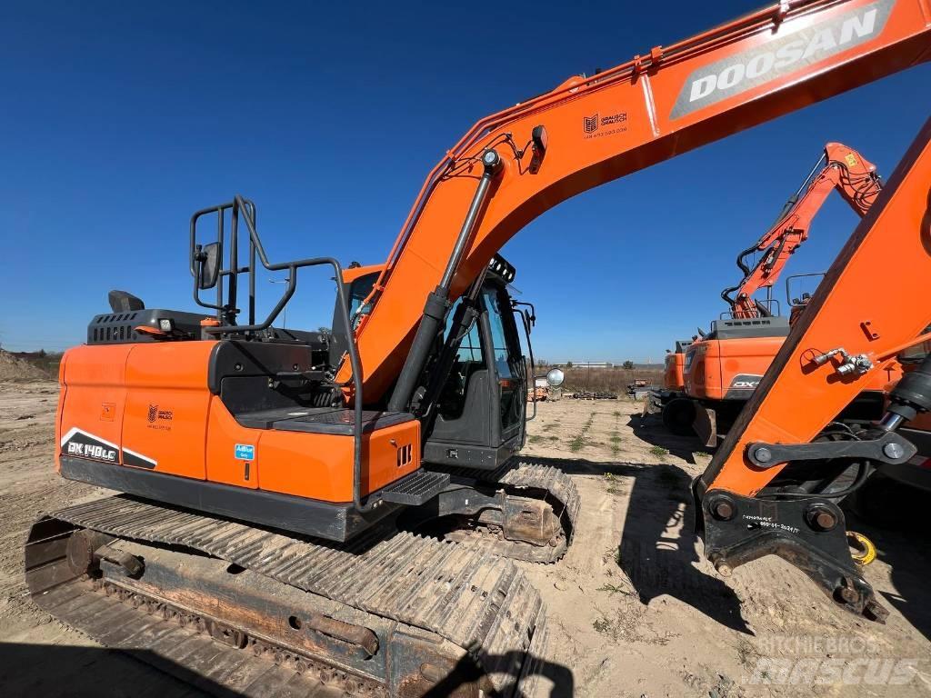 Doosan DX140LC-7 Rupsgraafmachines