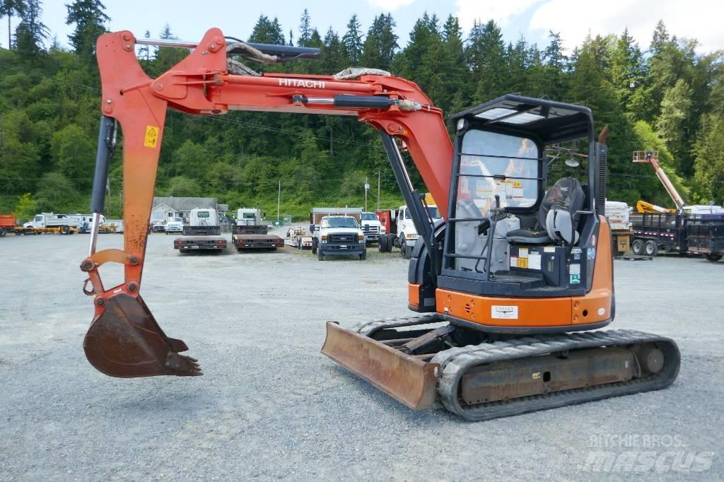 Hitachi ZX55UR-5B Minigraafmachines < 7t