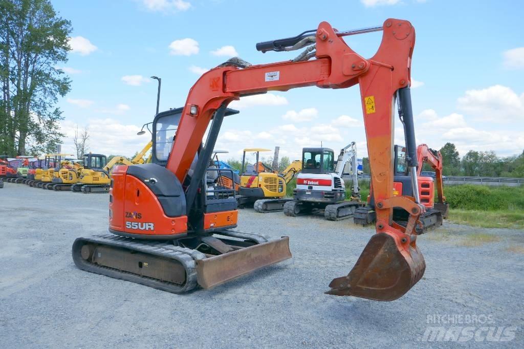 Hitachi ZX55UR-5B Minigraafmachines < 7t