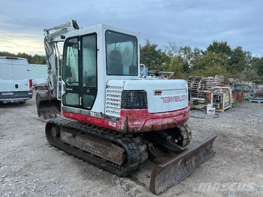 Takeuchi TB 175 Midigraafmachines 7t - 12t