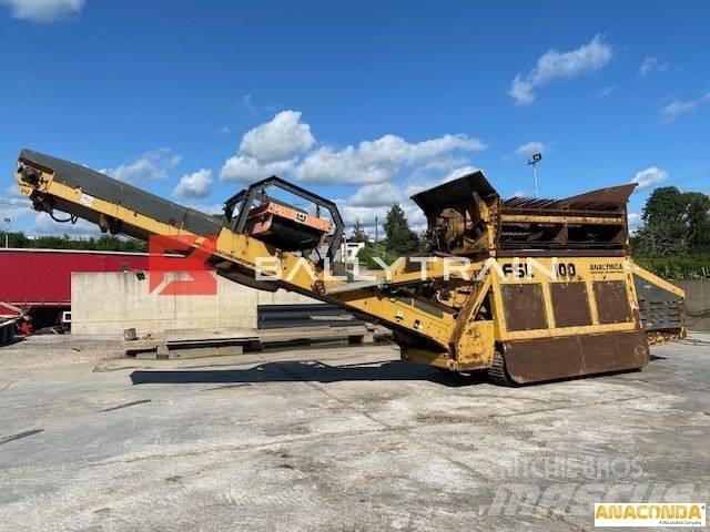 Anaconda FSL100 Mobiele zeefinstallaties