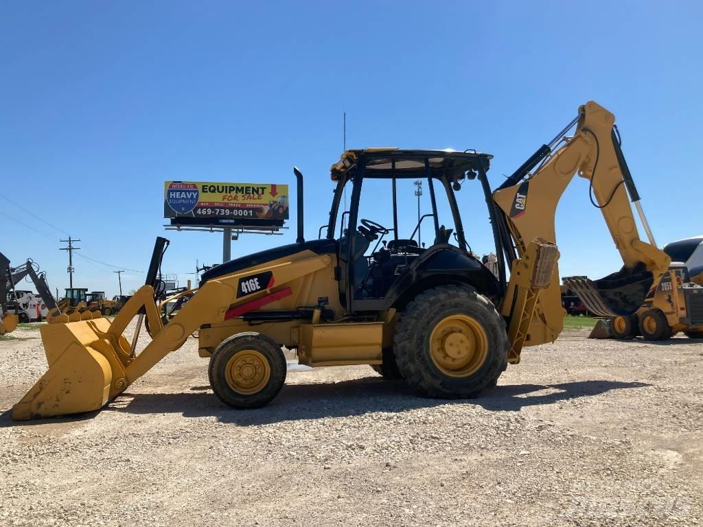 CAT Backhoe 416E Graaf-laadcombinaties