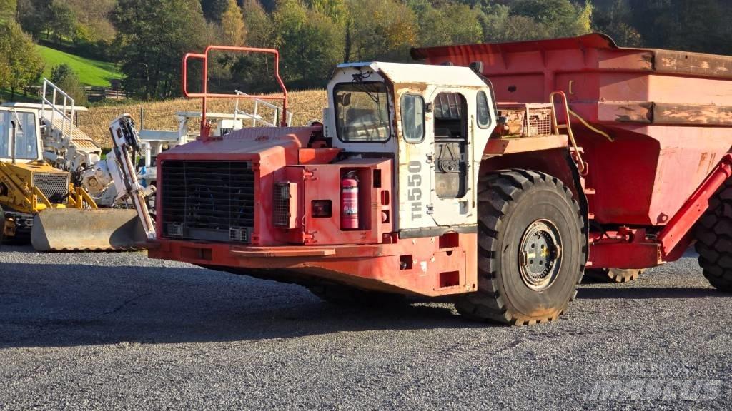 Sandvik TH550 Mijnbouw trucks, ondergronds