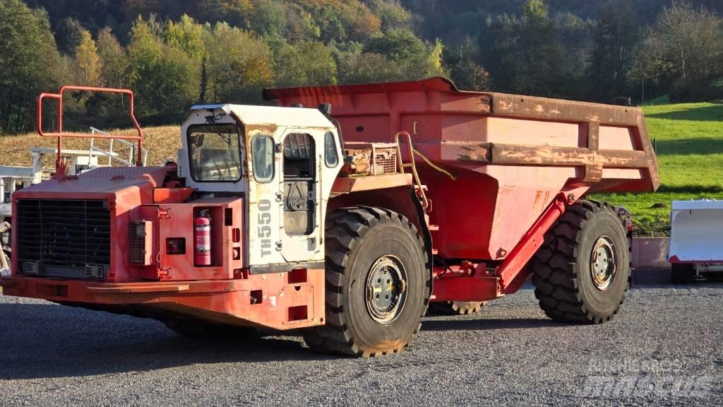 Sandvik TH550 Mijnbouw trucks, ondergronds