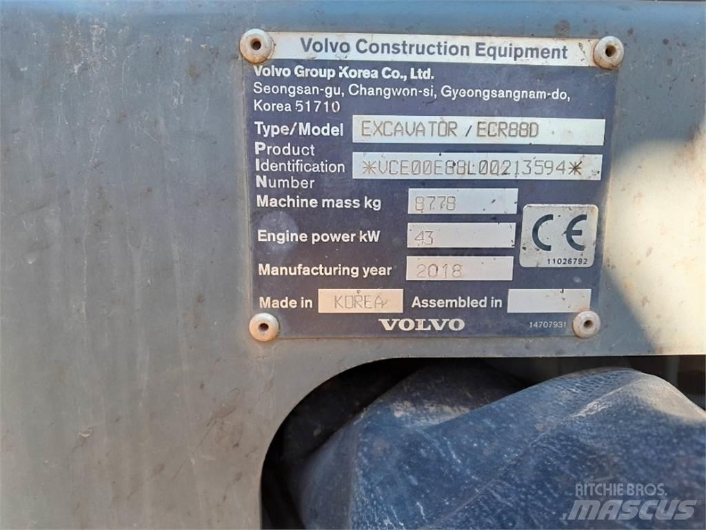 Volvo ECR88 Minigraafmachines < 7t