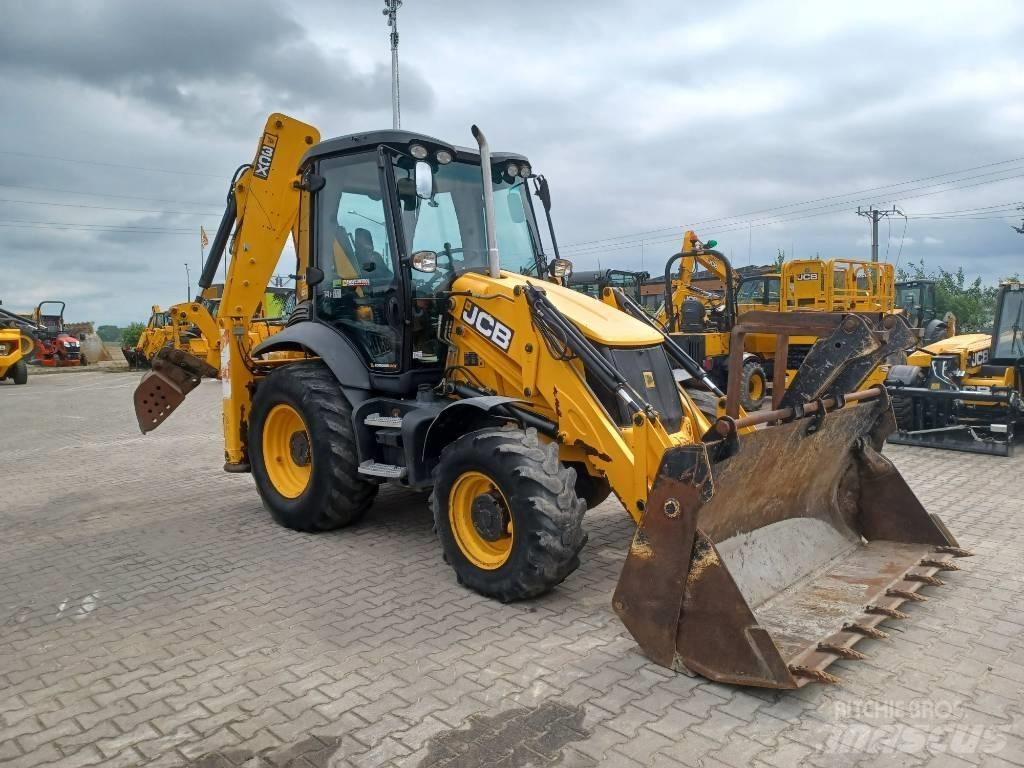 JCB 3 CX Graaf-laadcombinaties