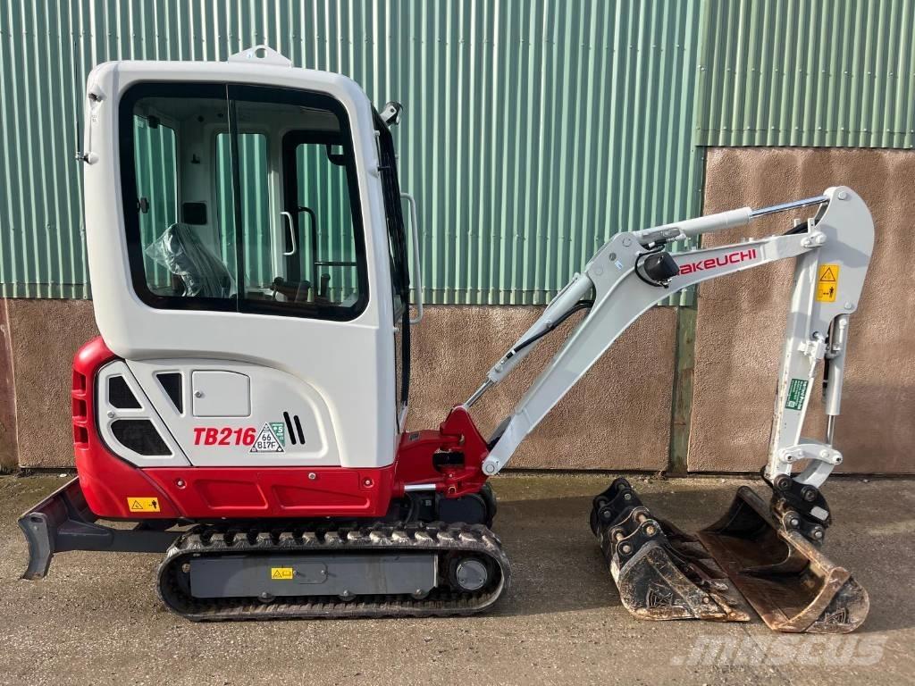 Takeuchi TB 216 A Minigraafmachines < 7t